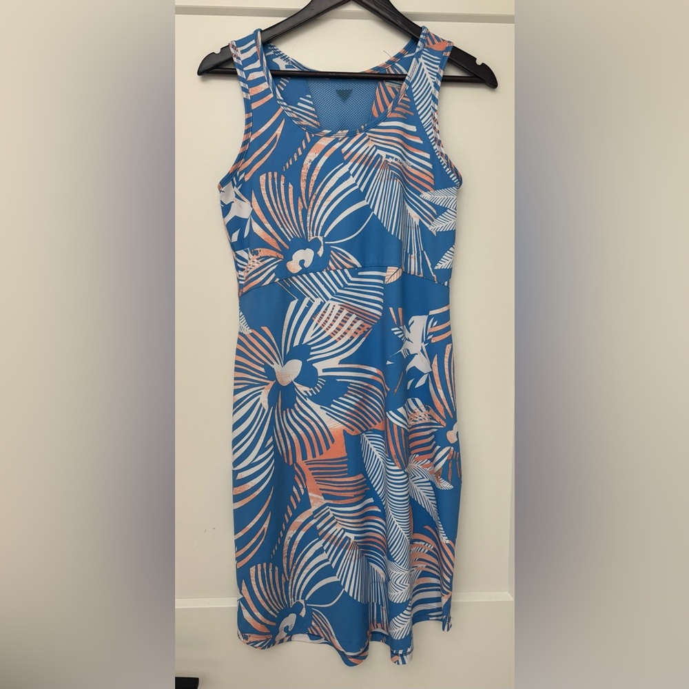 Columbia PFG Blue/Orange Athletic Dress